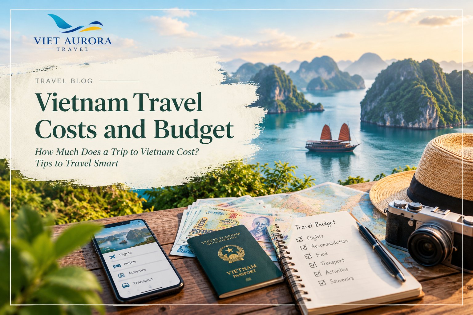 Travel cost in Vietnam 20226y